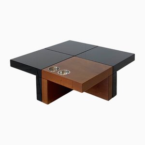 Modular Model Nac Coffee Tables by Cesare Augusto Nava, Italy, 1970s, Set of 4