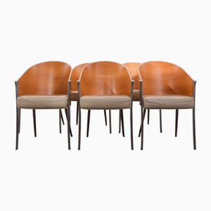 King Costes Armchairs by Philippe Starck for Driade, 2000s, Set of 6