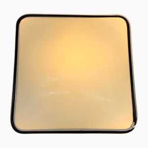 Murano Glas Decken- oder Wandlampe Venini zugeschrieben, 1970er