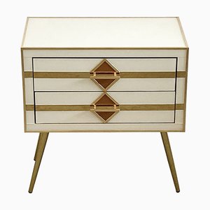 Commode à 2 Tiroirs, 1980s