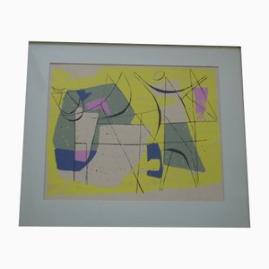 Ferdinand Spindel, 1955, Screen Print