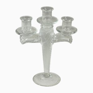 Postmodern Glass Candleholder in the style of Borek Sipek, 1980s