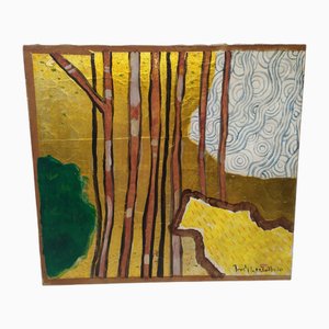 Martin Bradley, 1971, Öl auf Leinwand