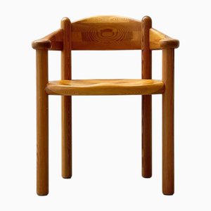 Sedia in pino di Rainer Daumiller, Danimarca, anni '70