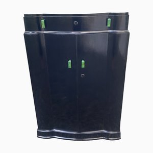 Ebonisierter Art Deco Tallboy, 1930er
