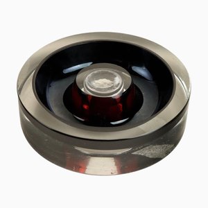 Glass Ashtray by Venini for Tecno