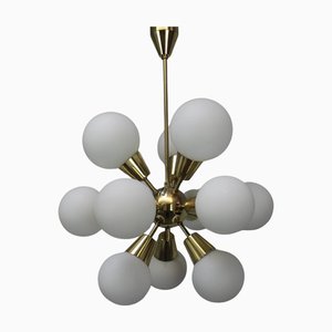 Space Age Sputnik Chandelier attributed to Kamenicky Senov, 1970s