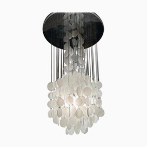 Murano Glass Cascade Pendant from Vistosi, Italy, 1970s