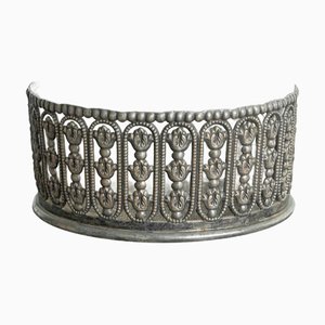 Soporte para botellas de vino Topazio Casquinha de plata, años 20