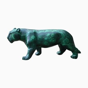 Statuette Carved in Malachite, 1950
