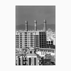 Paul Cooklin, View from Telefèrico De Barcelona, Photographie gélatino-argentique, Édition limitée à 10 exemplaires