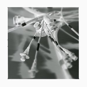 Paul Cooklin, Motorsport Wiring Loom Abstract IV, Silver Gelatin Photography, Limited Edition of 10