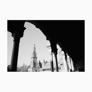 Paul Cooklin, Plaza De Espana Spainish Square, Silver Gelatin Photograph, Limited Edition of 10