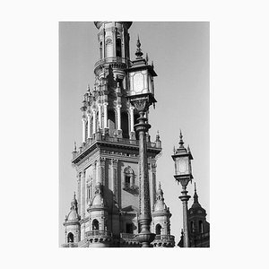 Paul Cooklin, Plaza De Espana Spainish Square, Silver Gelatin Photograph, Limited Edition of 10