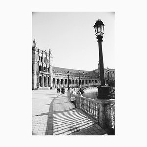 Paul Cooklin, Plaza De Espana Spainish Square, Silver Gelatin Photograph, Limited Edition of 10