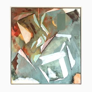 Interplay Abstract, Años 50, Pintura, Enmarcado