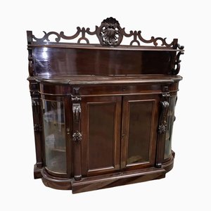 English Cabinet in Walnut Root