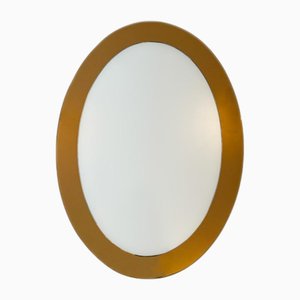 Oval Glass Wall Mirror