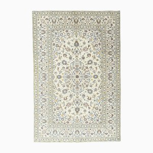 Middle Eastern Hand-Knotted Kashan Rug