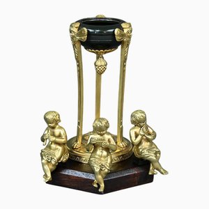 Louis XIV Bronze Cupidons Musiker Parfümeur, Mitte 19. Jh.