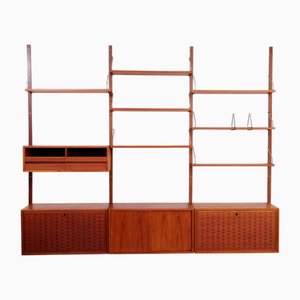 Console Murale par Poul Cadovius, 1960s, Set de 15