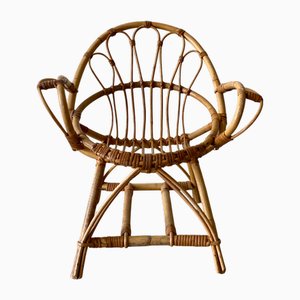 Fauteuil pour Enfant en Rotin