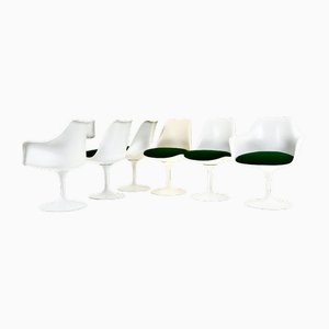 Sedie da pranzo Tulip di Eero Saarinen per Knoll International, anni '70, set di 6