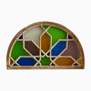 Multi-colored Stained Glass Decoration