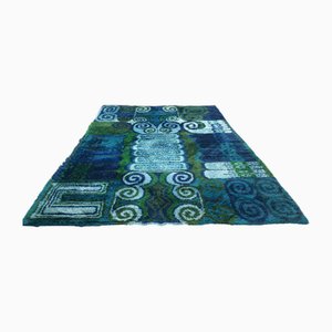 Pop Art Hochflor Teppich, 1970er