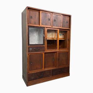 Meuble à Thé Cha Tansu Vintage, Japon, 1920s