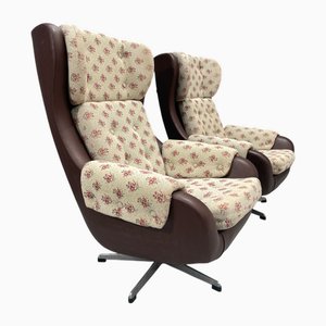 Set of Swivel Chairs from Úp Závody, 1960