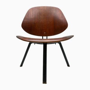 Sillón P31 atribuido a Osvaldo Borsani para Tecno, años 50