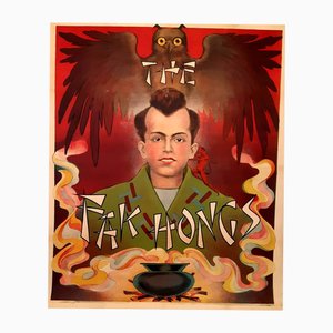 The Fak Hongs, 1930, Litografía y óleo sobre lienzo