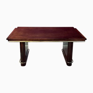 Mesa de comedor extensible Art Déco, años 30