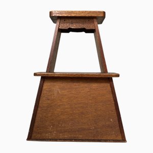 Vintage Japanese Fumidai Step Stool, 1950s