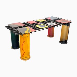 Il Rumore Del Tempo Series Nobody's Perfect Table by Gaetano Pesce for Zerodrawing, 2000s