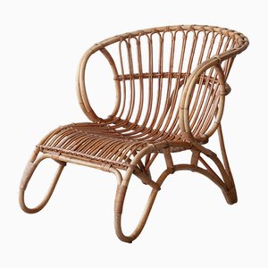 Rattan Sessel von Rohe Noordwolde