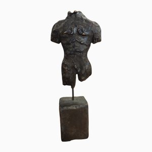 Männerbüste aus Bronze, 1990er