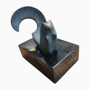 Jose Luis Pequeño, Scoiattolo III, anni '90, Bronzo e marmo