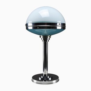 Art Deco Chrome Table Lamp by Bosi & Cie, 1930s