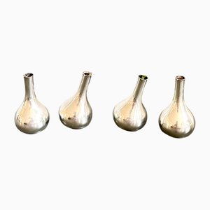 Vintage Danish Onion Candleholders by Jens Quistgaard, 1970s, Set of 4