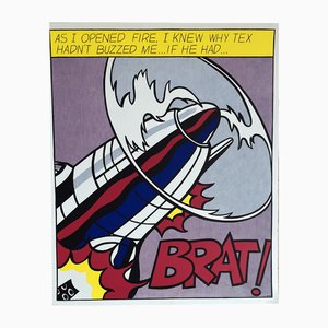 Roy Lichtenstein, as I Opened Fire, 1964, Paper