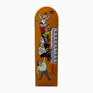 Limited Edition Suske and Wiske Enamel Thermometer, 1999