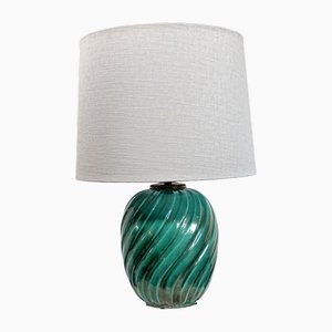 Art Deco Ceramic Table Lamp by Anna-Lisa Thomson for Upsala Ekeby, 1930s