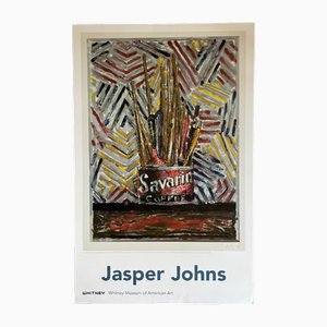 Jasper Johns, Savarin, 1982, Carta