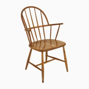 Scandinavian Pinnstol Armchair in Beech, Sweden, 1960s