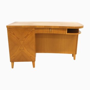 Modern Scandinavian Elm Desk by Swedish, 1940s
