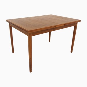 Teak Portfolio Dining Room Table, Sweden, 1960s