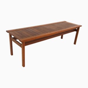 Scandinavian Teak Bench Florida by Ingvar Andersson for Lannhult, Sweden, 1960s