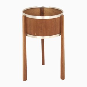 Skandinavischer Teak Übertopf, Schweden, 1960er